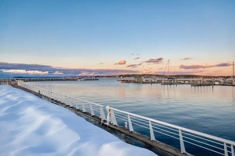 East Side Design: Luxury Condo with 10 Rooftop Hot Apartment in Traverse City