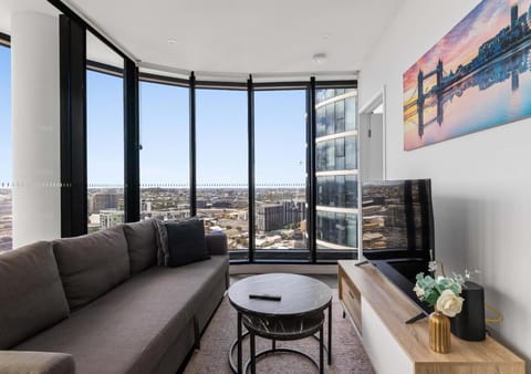Living room, City view