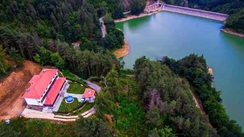 Natural landscape, Bird's eye view, Lake view, Mountain view, River view