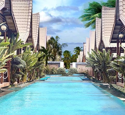 Pool view, Swimming pool