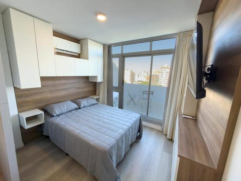 Bed, Photo of the whole room, Bedroom, air conditioner