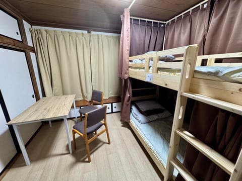 Photo of the whole room, Bedroom, bunk bed