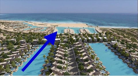 Property building, Nearby landmark, Day, Natural landscape, Bird's eye view, Beach, Sea view, Swimming pool