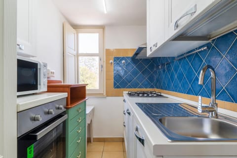 microwave, oven, stove, kitchen