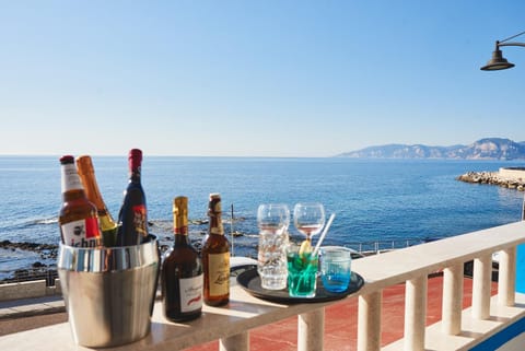 Balcony/Terrace, Sea view, Drinks