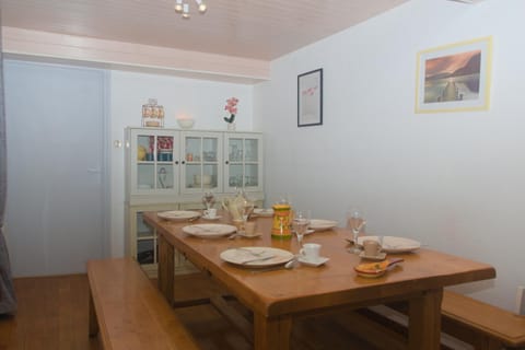 Property building, Living room, Dining area