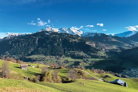 Natural landscape, Balcony/Terrace, Mountain view
