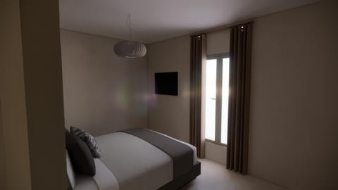 TV and multimedia, Photo of the whole room, Bedroom