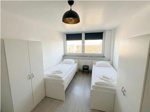 Bed, Photo of the whole room, Bedroom, towels, wardrobe