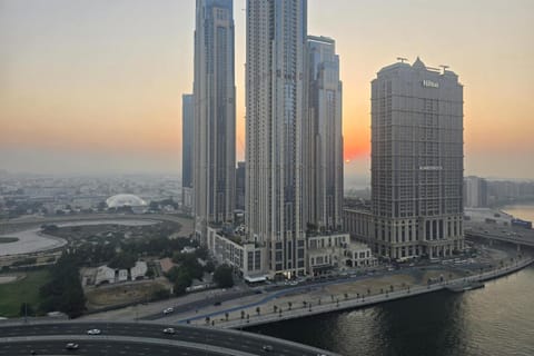 City view, Sea view, Sunset