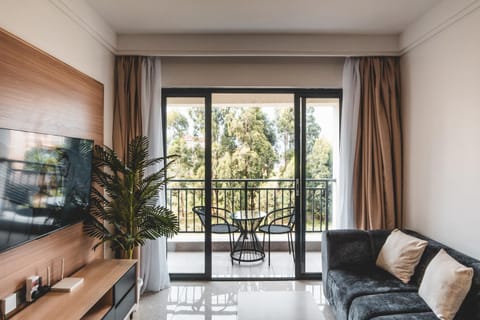 View (from property/room), Balcony/Terrace, Living room