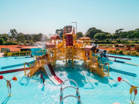 Natural landscape, Aqua park, Aqua park, Pool view, Swimming pool