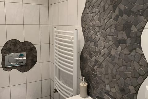 Bathroom, Living room