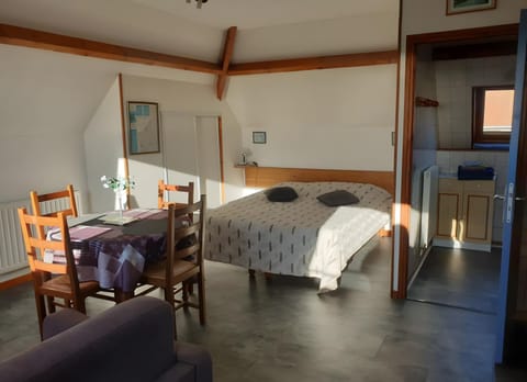 Property building, Living room, Bedroom