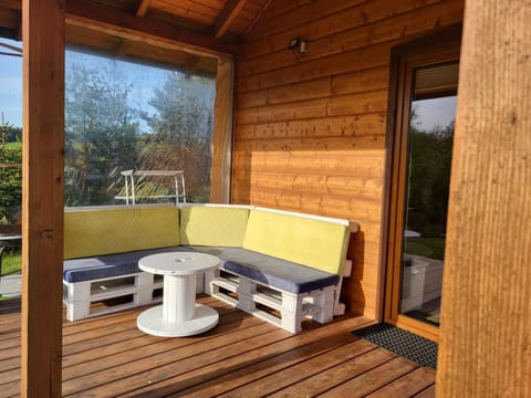 Day, Balcony/Terrace, Seating area