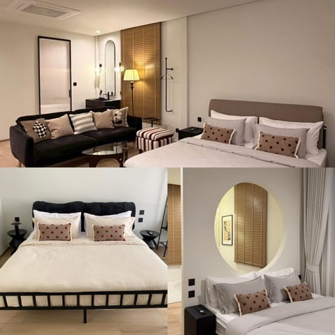 Bed, Balcony/Terrace, Living room, Photo of the whole room, Seating area, Bedroom