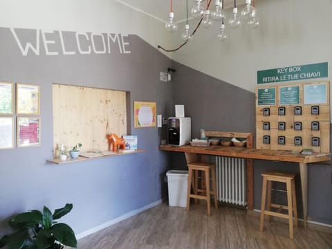 Property building, Lobby or reception, Text overlay