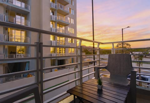 View (from property/room), Balcony/Terrace, Sunset
