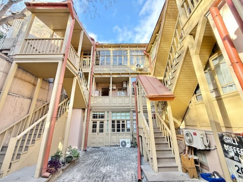 Property building, Street view, Inner courtyard view