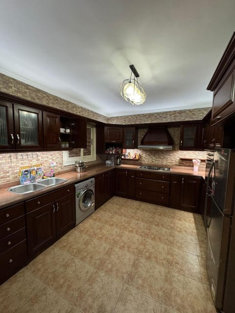 Kitchen or kitchenette, oven, stove
