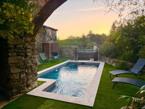 Garden view, Pool view, sunbed