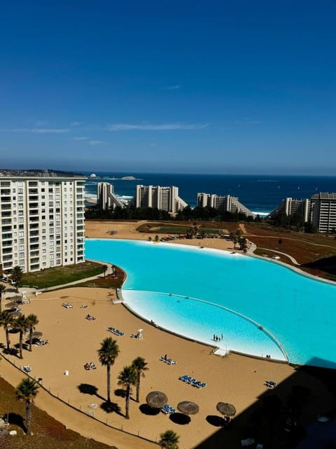 Day, Beach, Aqua park, Sea view