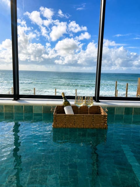 Patio, View (from property/room), Balcony/Terrace, Pool view, Sea view, Swimming pool, Swimming pool