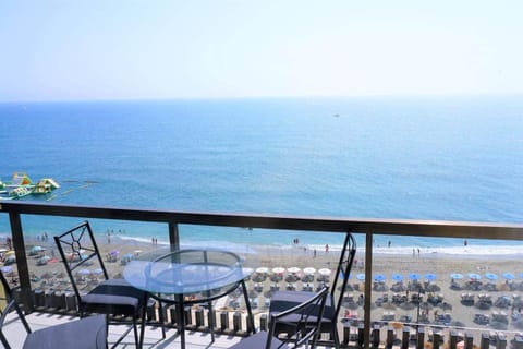 View (from property/room), Balcony/Terrace, Beach, Sea view