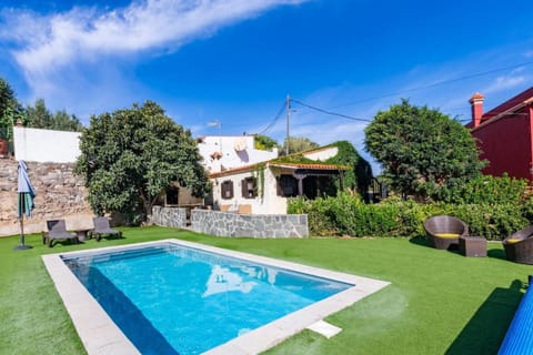 Property building, Living room, Swimming pool