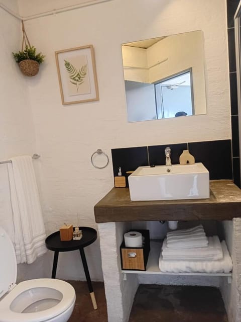 Shower, Toilet, towels