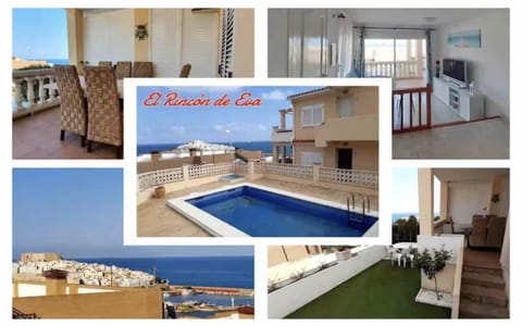 View (from property/room), Balcony/Terrace, Pool view, Sea view