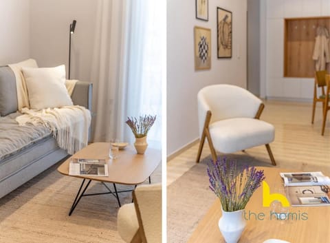 Sunlit 2BDR Family APT, Near Sea & City Center! Apartment in Kallithea