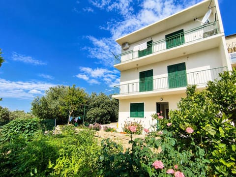 Property building, Patio, Facade/entrance, Day, Garden, View (from property/room), Balcony/Terrace, Garden view, Location, Parking
