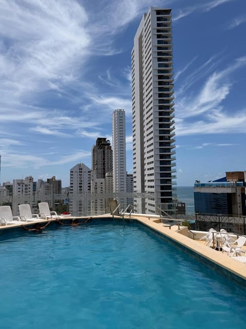 Natural landscape, Pool view, Swimming pool, sunbed