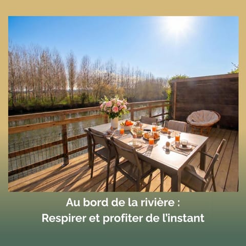 Patio, River view