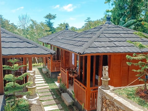 Property building, Garden view