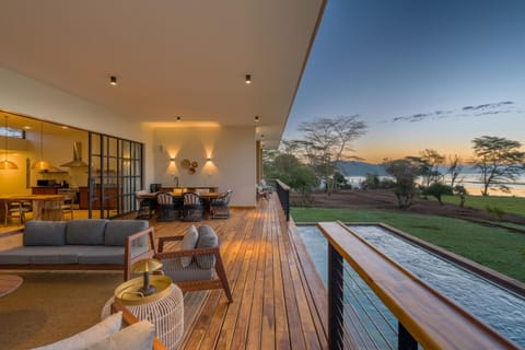Property building, Pool view, Swimming pool