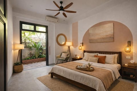 Photo of the whole room, Bedroom