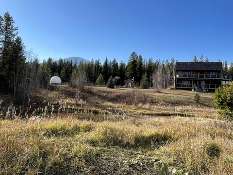 Secluded Off-Grid Cabin with Glacier Park Views and Wall Tents near Polebridge, Montana Cabin in Glacier National Park