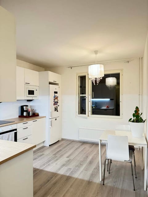 Kitchen or kitchenette, Dining area, stove