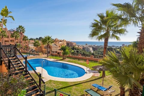 Day, Natural landscape, Garden, Pool view, Sea view, Swimming pool, Swimming pool, sunbed