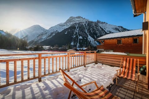 Day, Natural landscape, Winter, View (from property/room), Balcony/Terrace, Mountain view