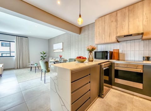 Kitchen or kitchenette, Dining area, dishwasher, oven, stove, toaster