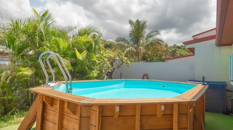 Natural landscape, Garden, Swimming pool, Swimming pool