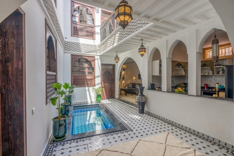Patio, Pool view, Swimming pool, sunbed