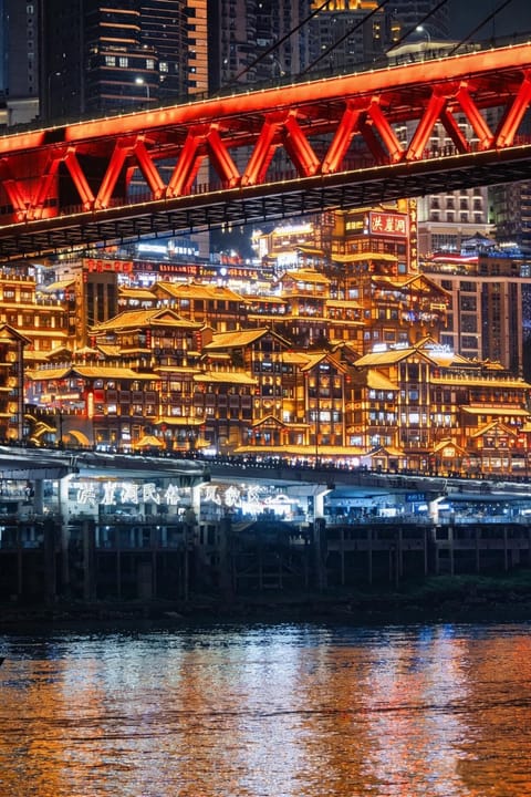 Night, City view