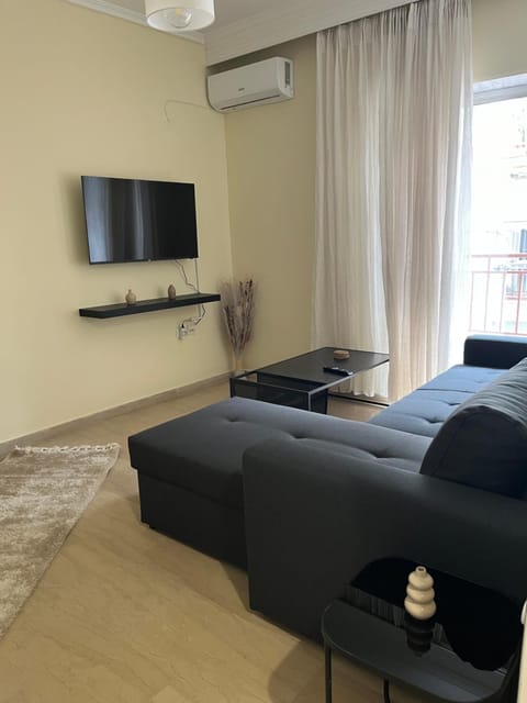 Living room, air conditioner