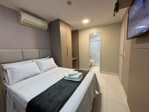 Bed, Bathroom, Balcony/Terrace, Bedroom, wardrobe, air conditioner