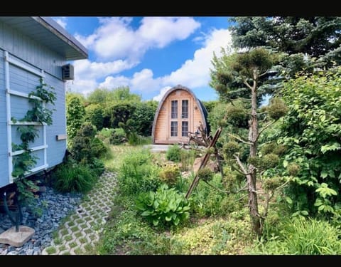 Property building, Garden, Garden view