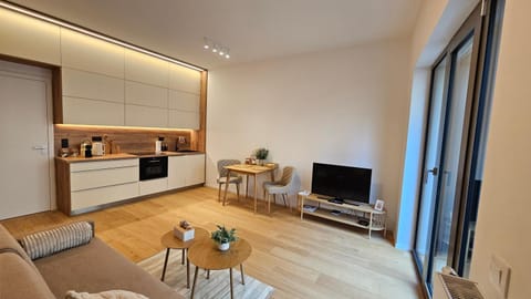 Communal lounge/ TV room, TV and multimedia, Coffee/tea facilities, Kitchen or kitchenette, Living room, Seating area, Dining area, oven, stove